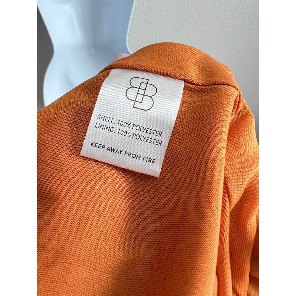Rust Ruffle V-Neck Maxi Dress - Picture 8 of 9